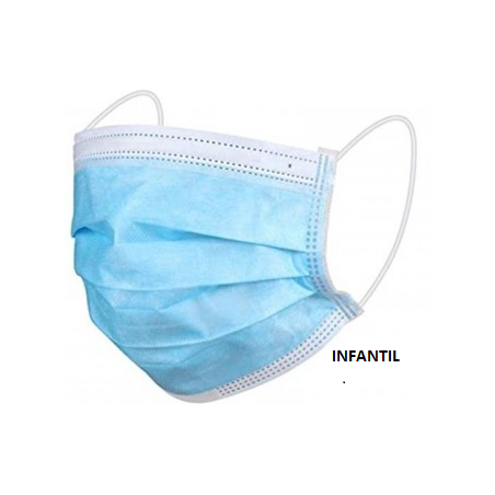 Mascarilla quirúgica IIR infantil